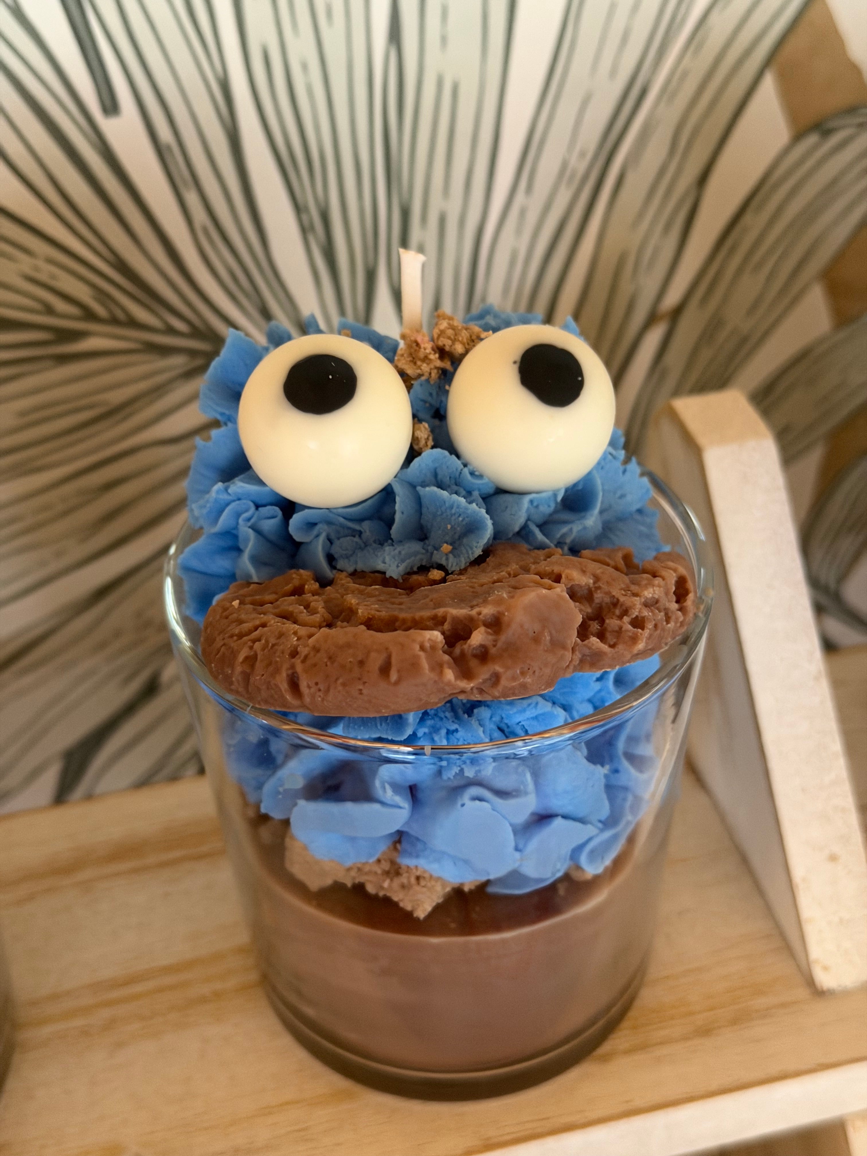 Krümelmonsterkerze