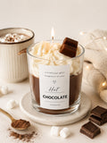 Hot Chocolate Dessertkerze