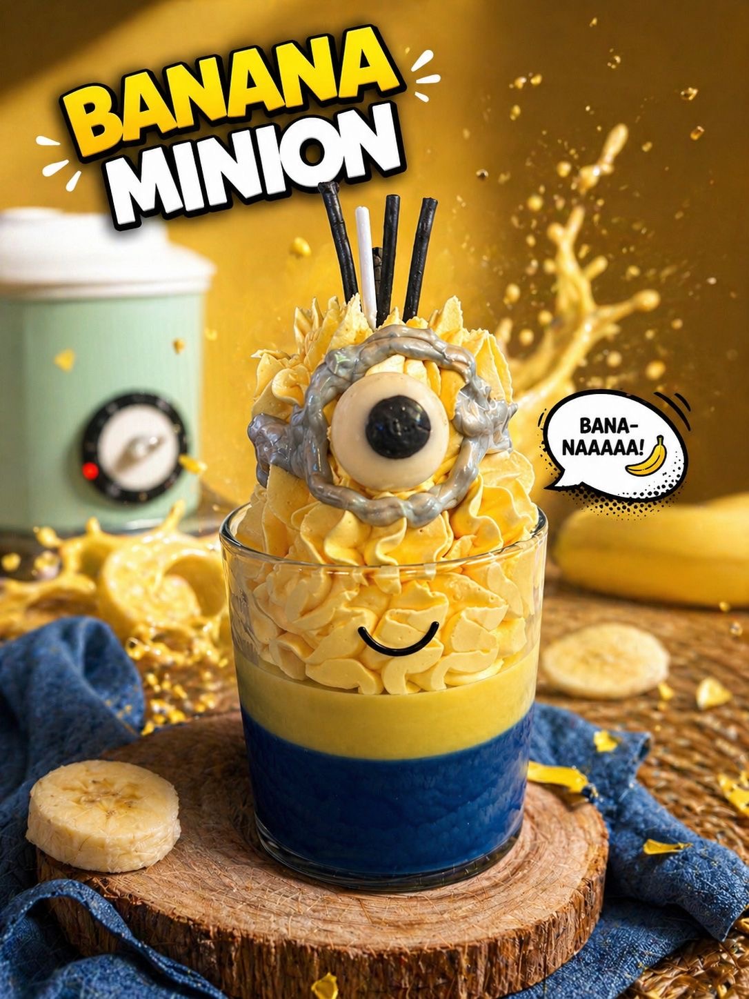 Banana Minion Duftkerze