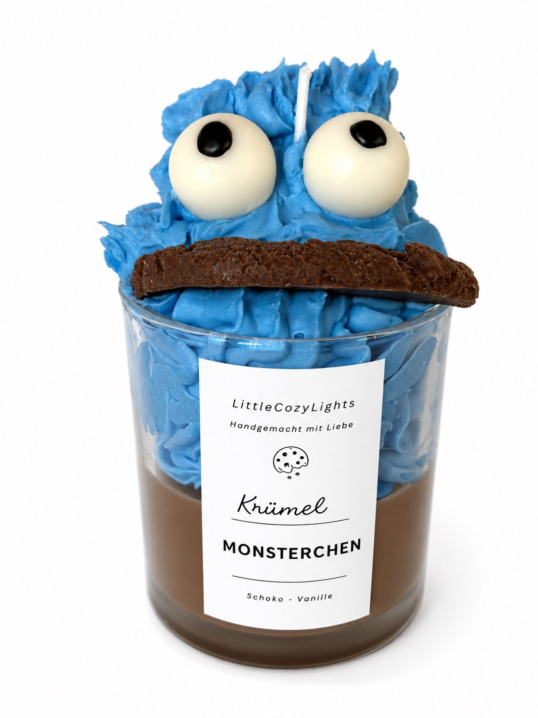 Krümelmonsterkerze
