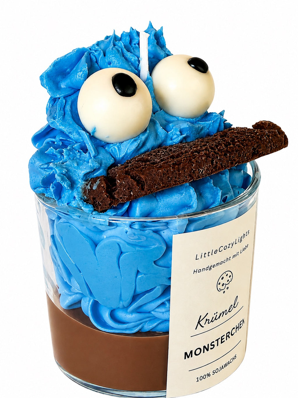 Krümelmonsterkerze