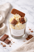 Hot Chocolate Dessertkerze